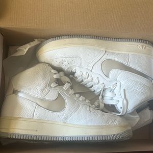 Nike Air Force 1 sculpt white/silver